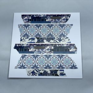 Art Deco & Japanese Washi Tape Greetings Card